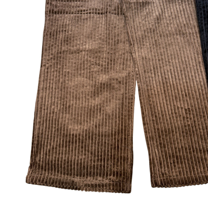 ワイドストレートコーデュロイパンツ
