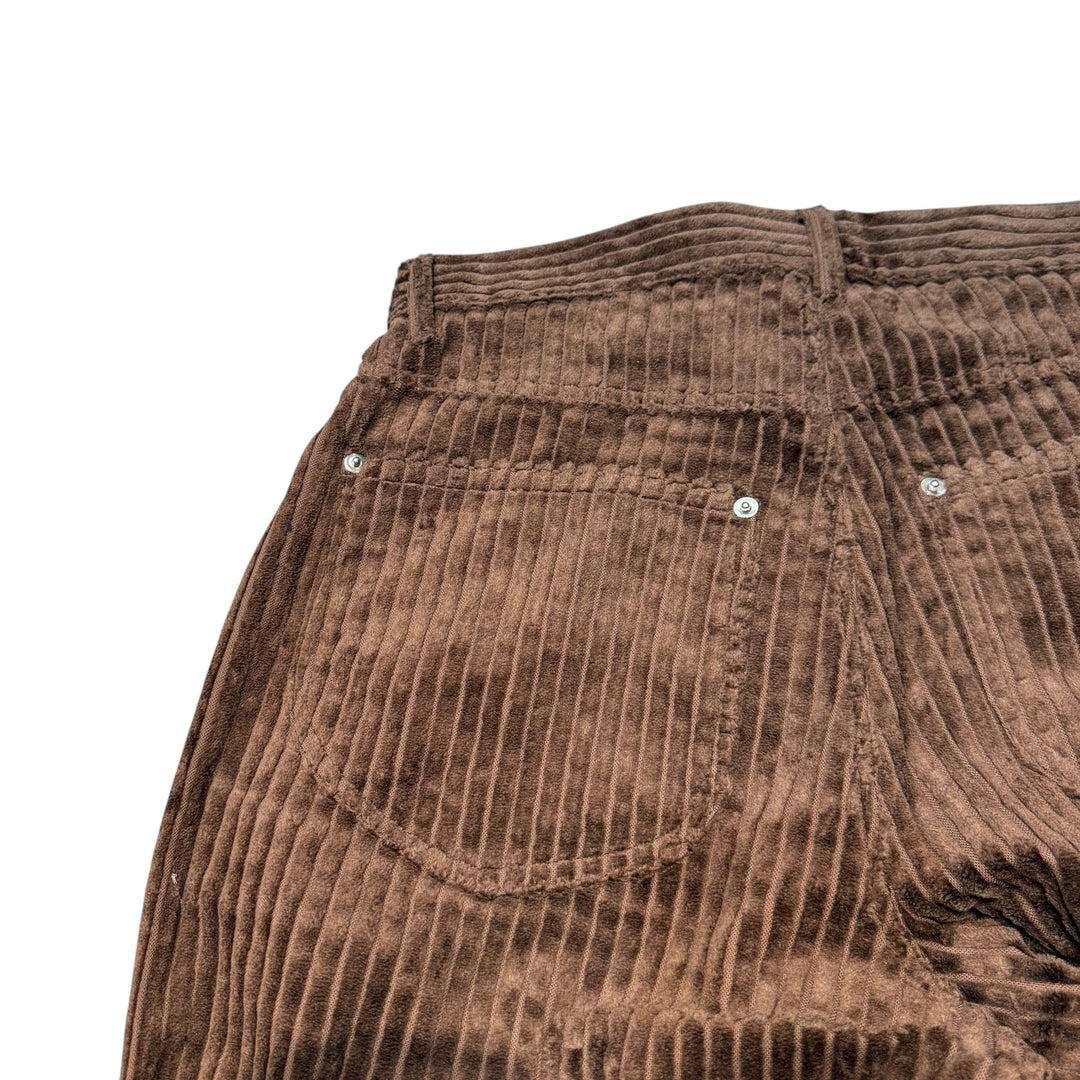 ワイドストレートコーデュロイパンツ