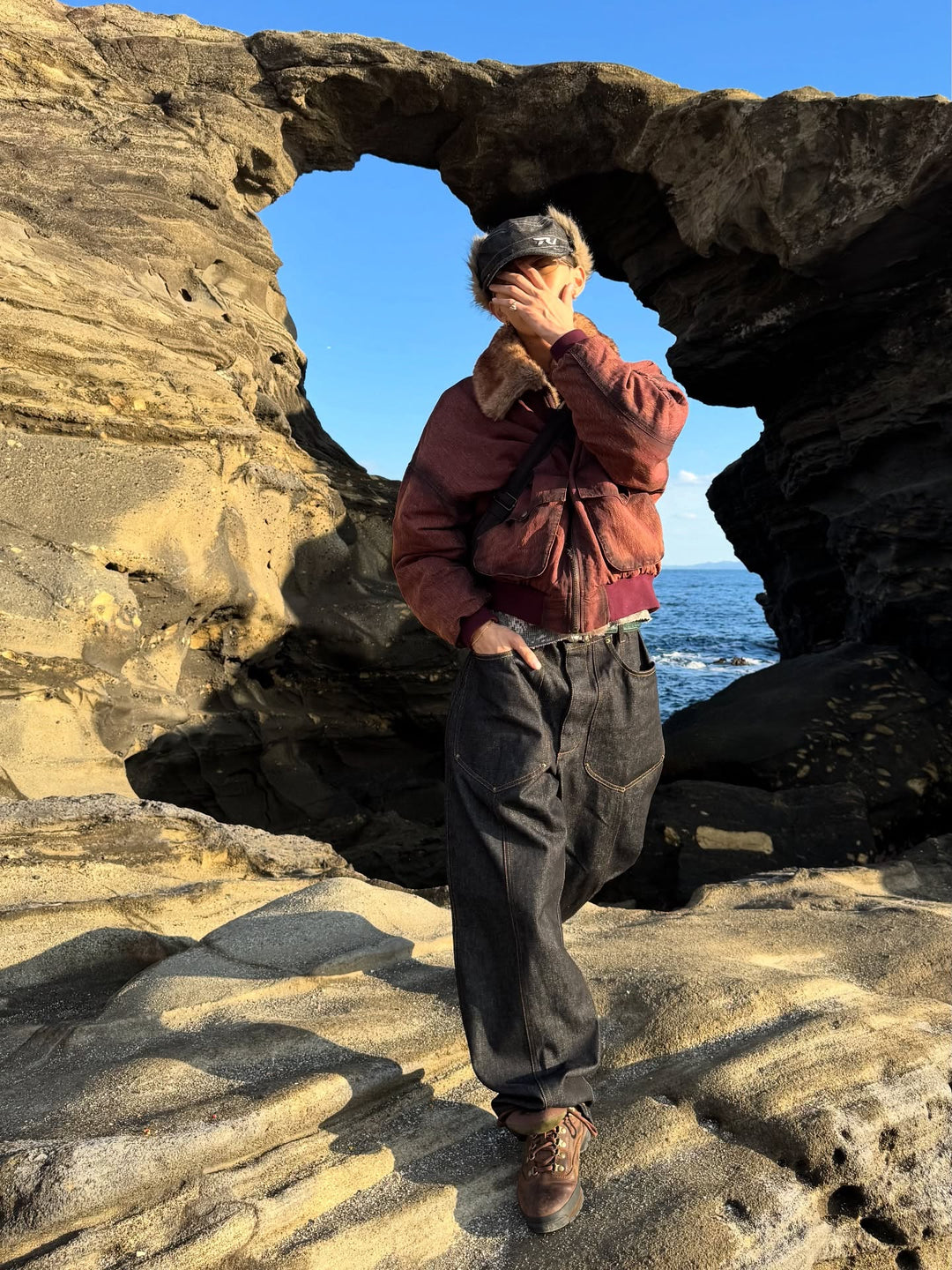 Heavy ounce Rigid Baggy Denim/ヘビーオンス リジット バギーデニム