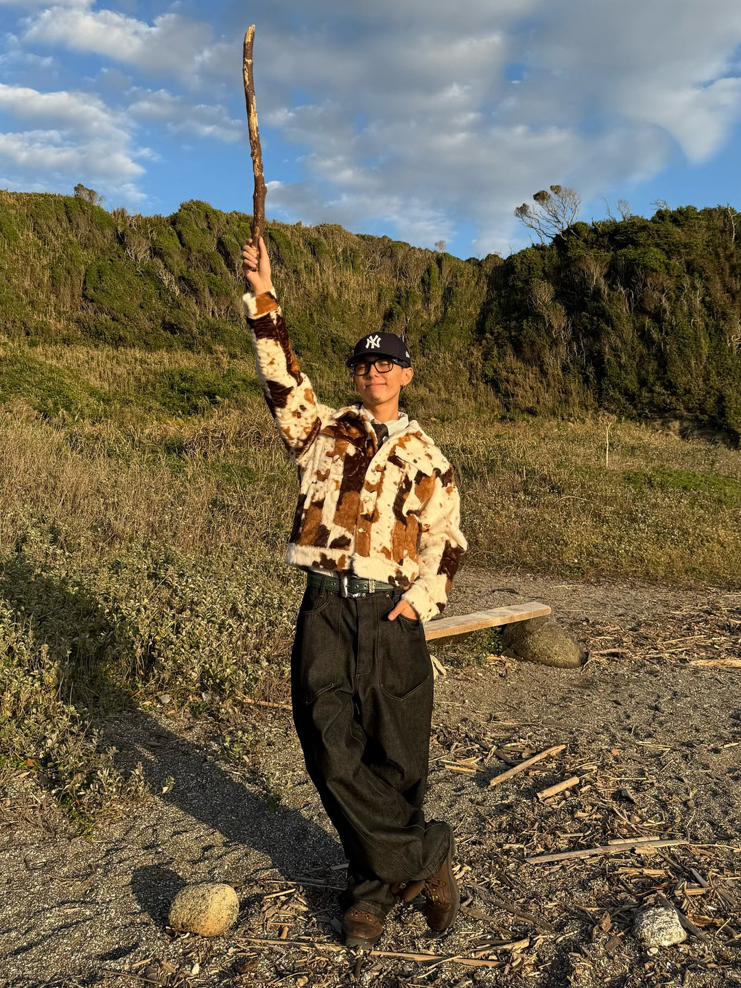 Heavy ounce Rigid Baggy Denim/ヘビーオンス リジット バギーデニム