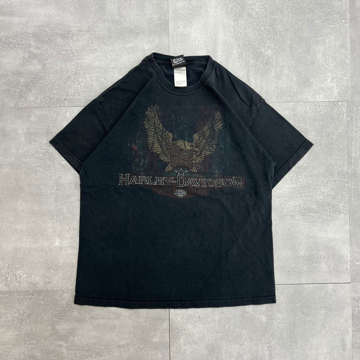 #728 05's Harley-Davidson/Harley-Davidson Tee MADE IN USA Size L