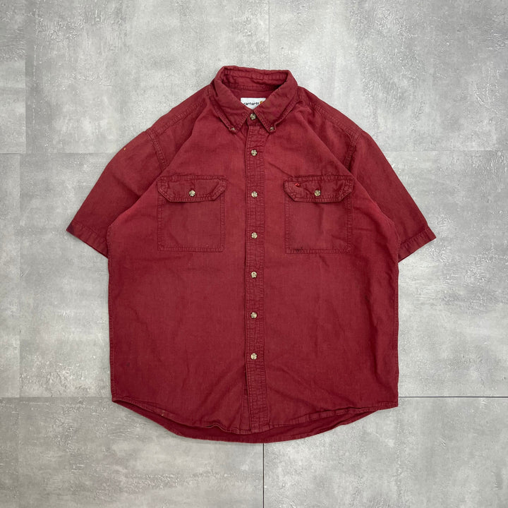 #904 Carhartt/カーハート Work Shirts/ワークシャツ サイズL