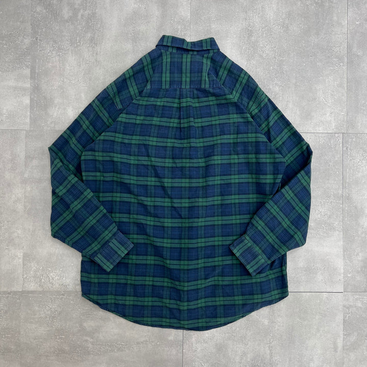 #927 LLBean Check Shirts Size XL