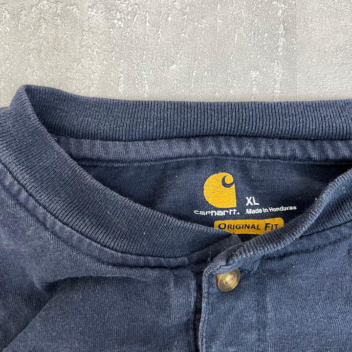 #56 Carhartt/Carhartt Henley Pocket L/S Tee Size XL