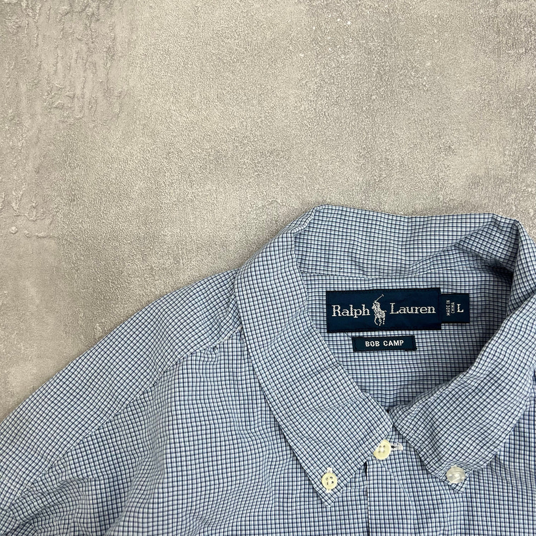 #807 Ralph Lauren/ラルフローレン Check Shirts/チェックシャツ サイズL