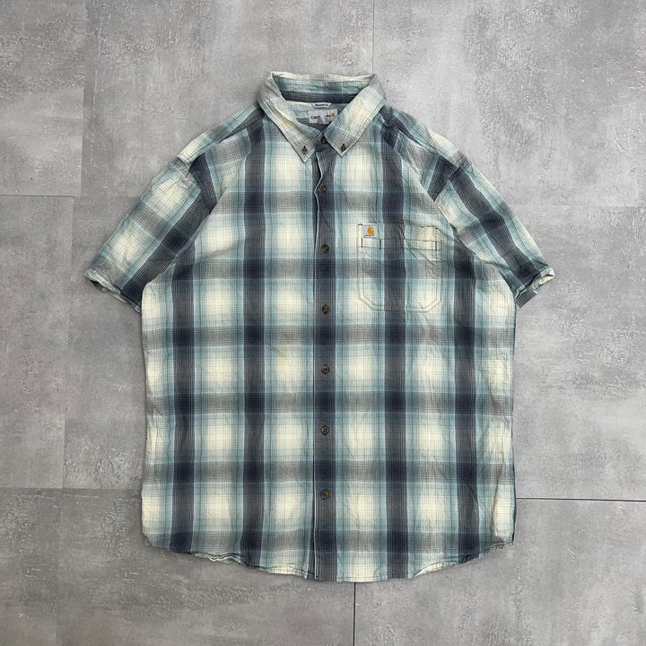 #893 Carhartt/カーハート Check Shirts/チェックシャツ サイズXL