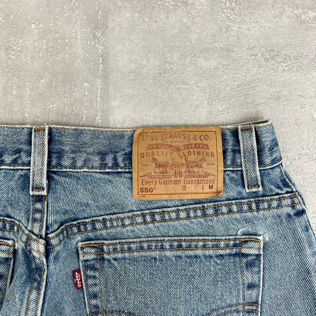 #627 99's Levis/Levi's 550 Denim/Denim Pants MADE IN USA W32