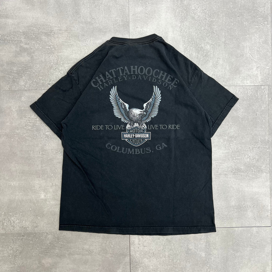 #728 05's Harley-Davidson/ハーレーダビッドソン Tee MADE IN USA サイズL