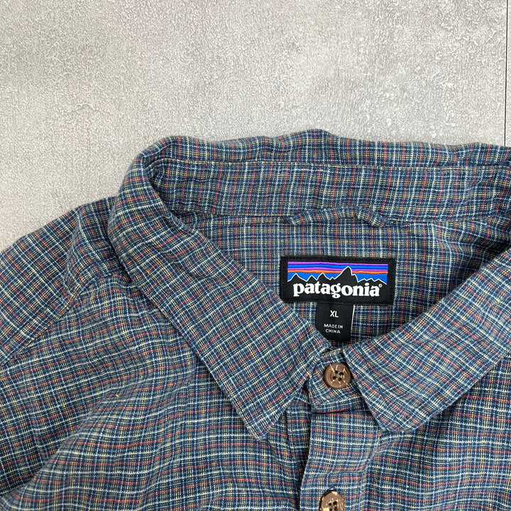 #792 Patagonia Check Shirts Size XL