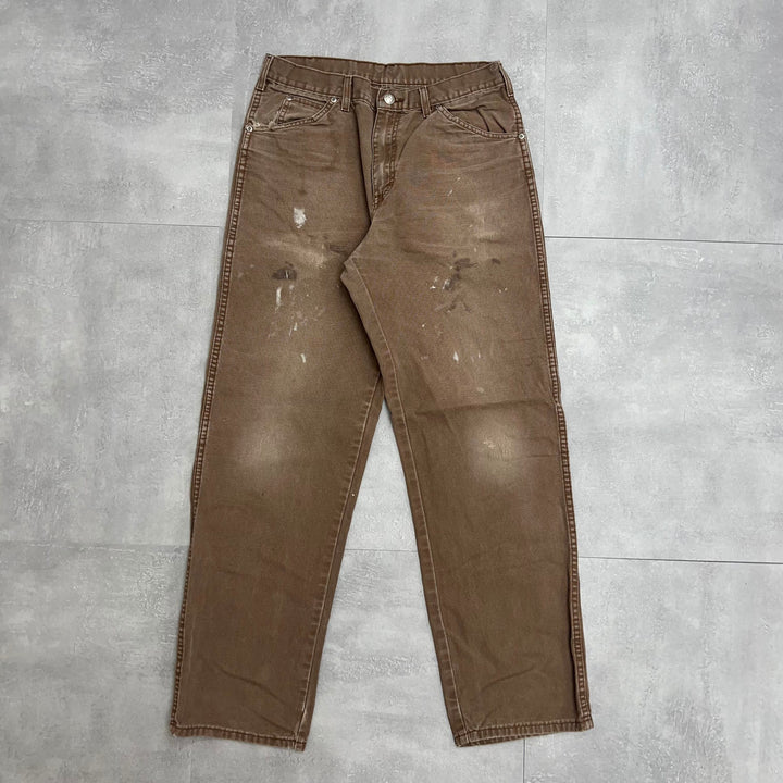 #966 Dickies/ディッキーズ Duck Work Painter Pants/ダックペインターパンツ W32