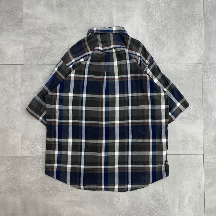 #389 Nautica／ノーティカ Check Shirts／チェックシャツ サイズXL