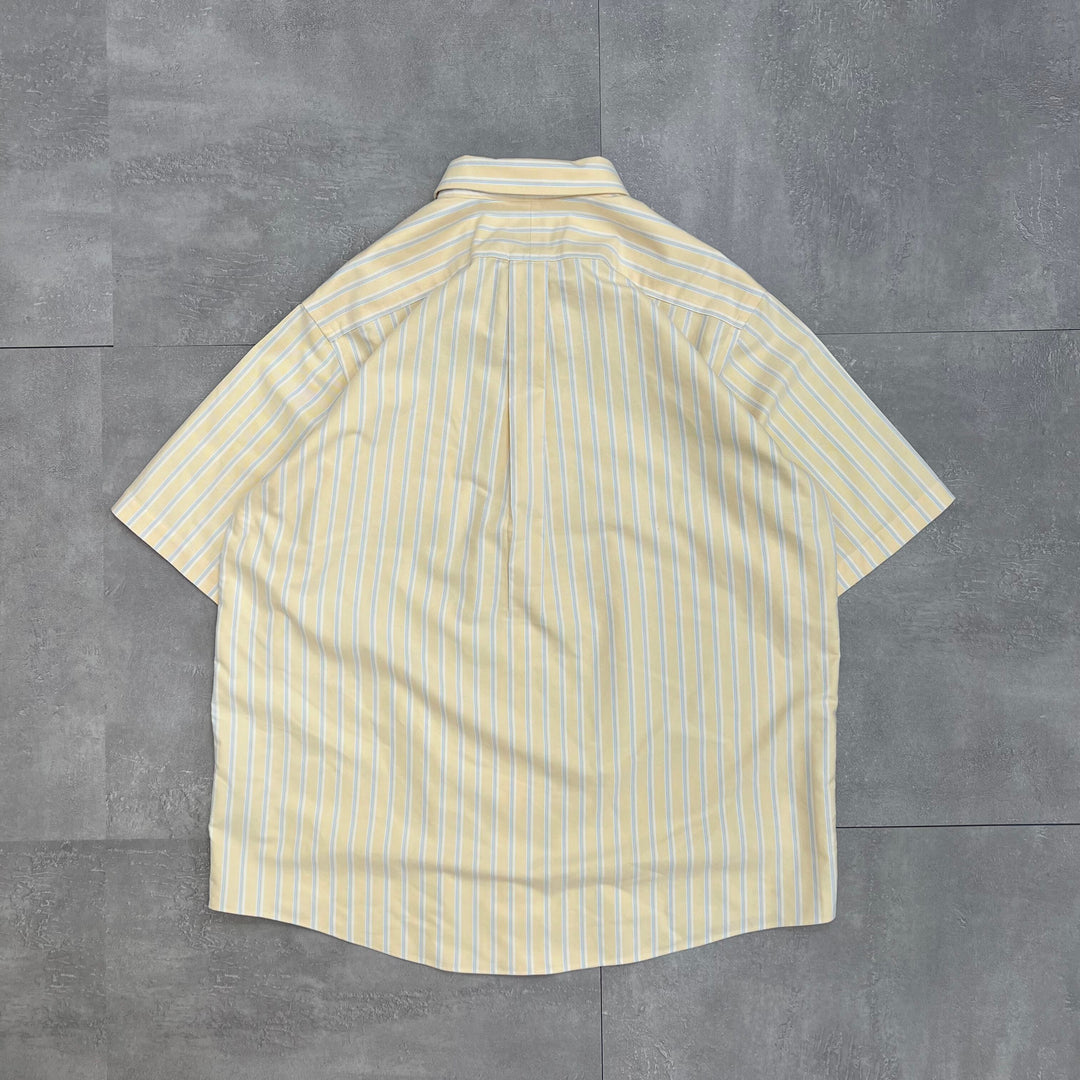 #396 L.L.Bean/エルエルビーン Stripe Shirts／ストライプシャツ サイズL