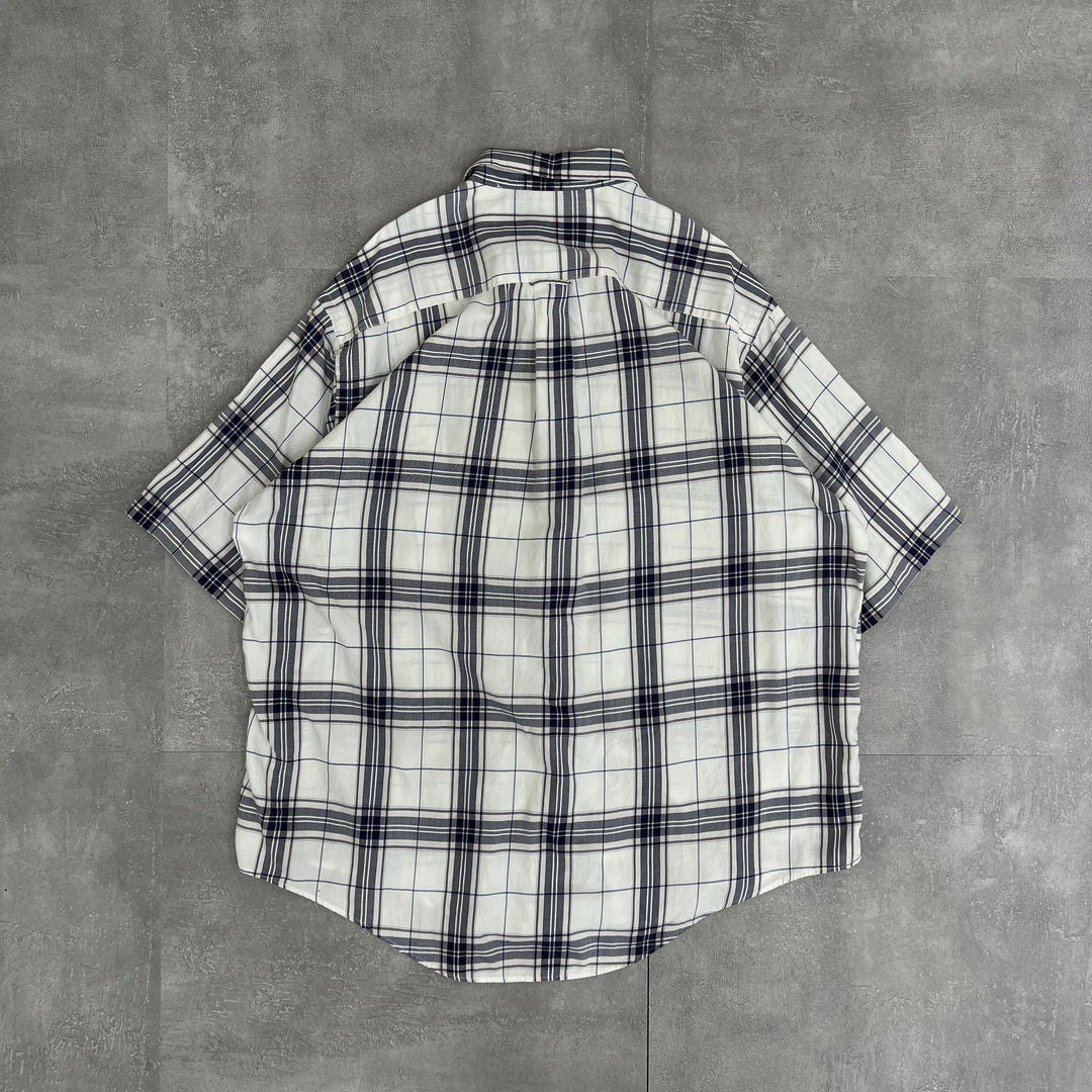 #388 Nautica／ノーティカ Check Shirts／チェックシャツ サイズL