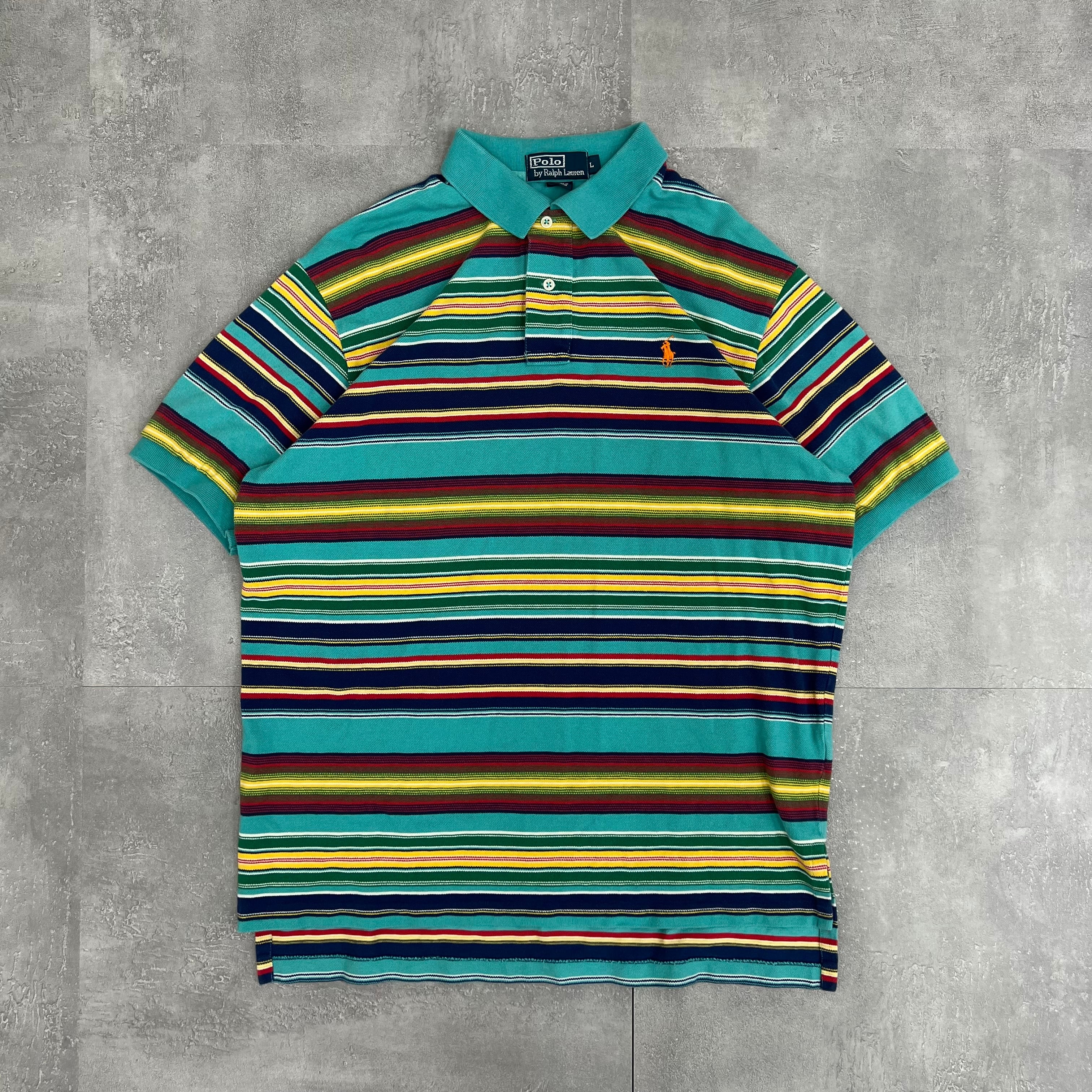 polo ralph laurenポロシャツS 269 Ralph Lauren／ラルフローレン S/S POLO/ポロシャツ サイズL – MUJIN