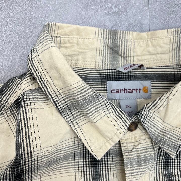 #885 Carhartt/カーハート Check Shirts/チェックシャツ サイズXXL