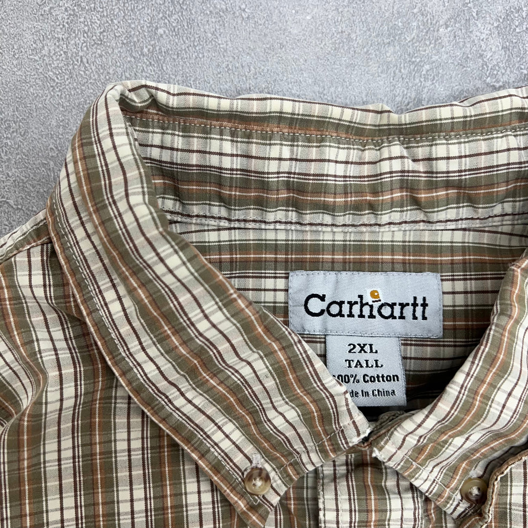 #861 Carhartt Check Shirts Size XXL