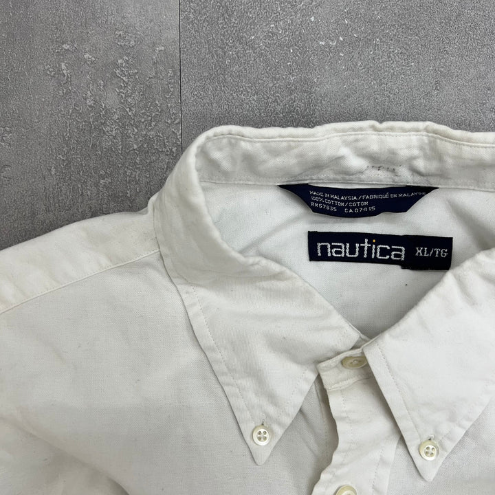 #935 Nautica/Nautica L/S BD Shirts/Button down shirt Size XL