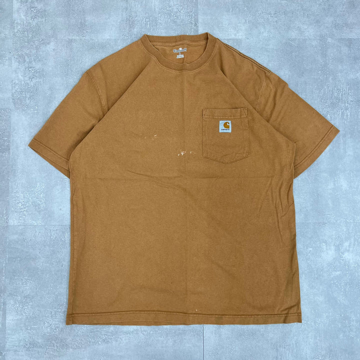 #31Vintage Old Carhartt/カーハート Pocket Tee サイズ L