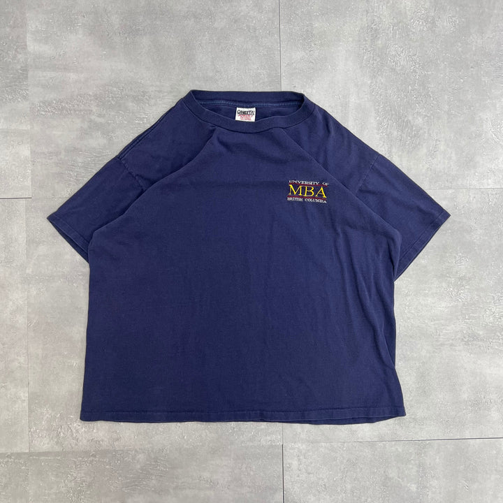 #580 90's Vintage/ヴィンテージ ONEITA/オニータ シングルステッチ Tee/Tシャツ MADE IN USA サイズXL