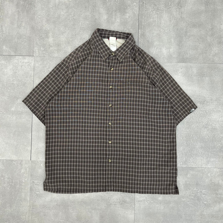 #470 The North Face/ノースフェイス  Check Shirts／チェックシャツ サイズXL