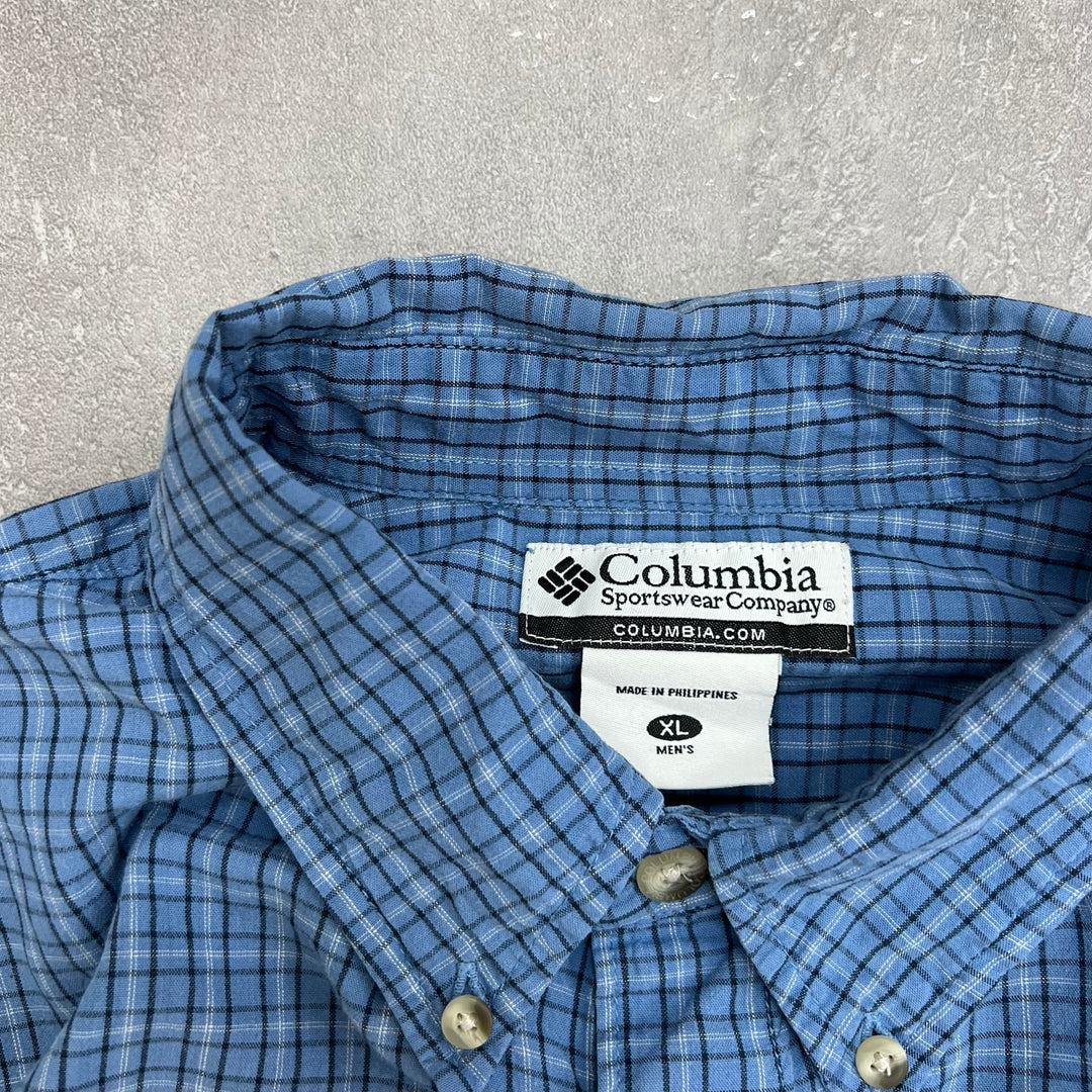 #476 Columbia Check Shirts Size XL