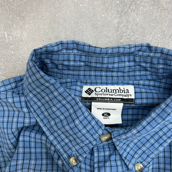 #476 Columbia Check Shirts Size XL