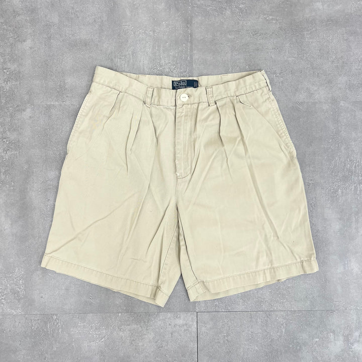 #382 Ralph Lauren/ラルフローレン 2Tuck Shorts/2タックショーツ W34