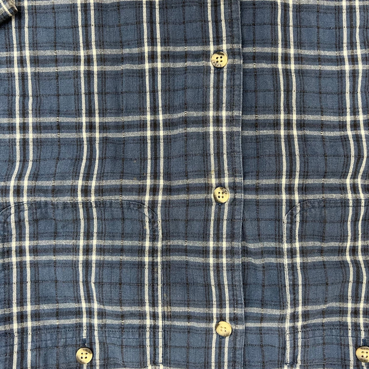 #76 Timberland/Timberland L/S Check Shirts Size M