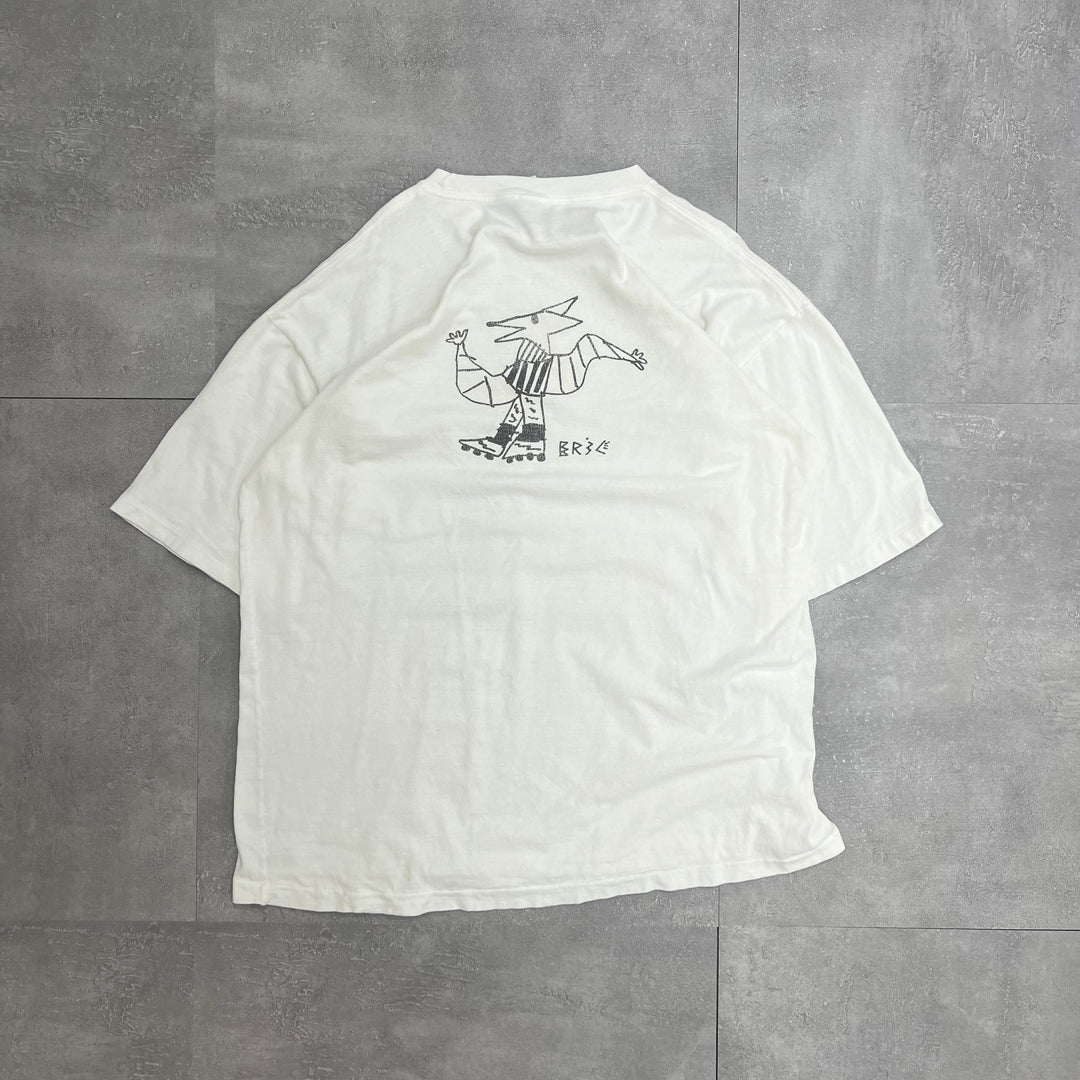 #554 90's Vintage/ヴィンテージ OLD NAVY／オールドネイビー シングルステッチ Tee/Tシャツ サイズXL