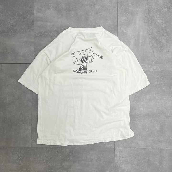 #554 90's Vintage/ヴィンテージ OLD NAVY／オールドネイビー シングルステッチ Tee/Tシャツ サイズXL