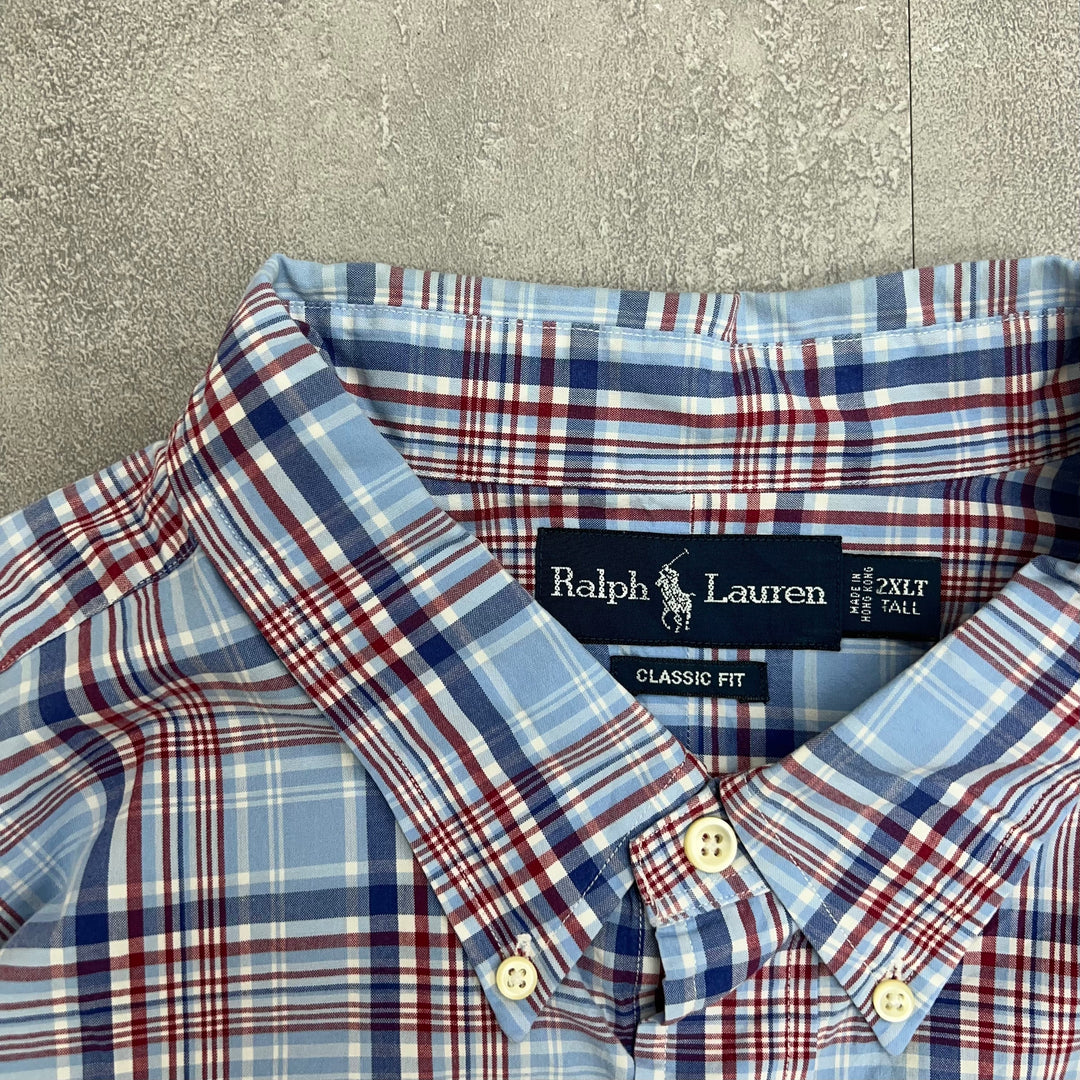 #855 Ralph Lauren/ラルフローレン Check Shirts/チェックシャツ サイズXXL