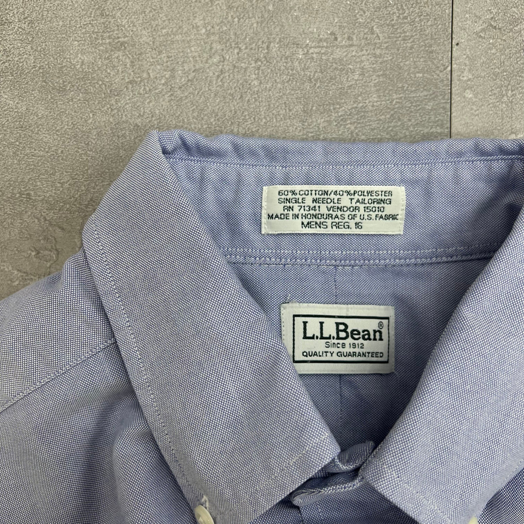 #405 L.L.Bean/エルエルビーン Solid Shirts／ソリッドシャツ サイズL