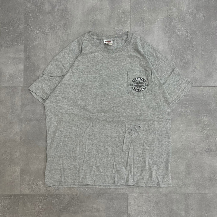 #763 15's Harley-Davidson/ハーレーダビッドソン Tee/Tシャツ サイズXL