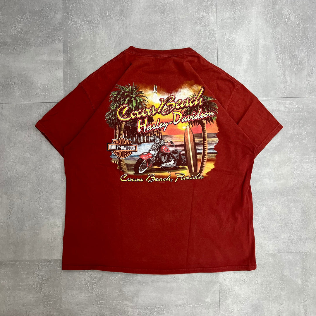 #764 12's Harley-Davidson/ハーレーダビッドソン Tee/Tシャツ サイズXL