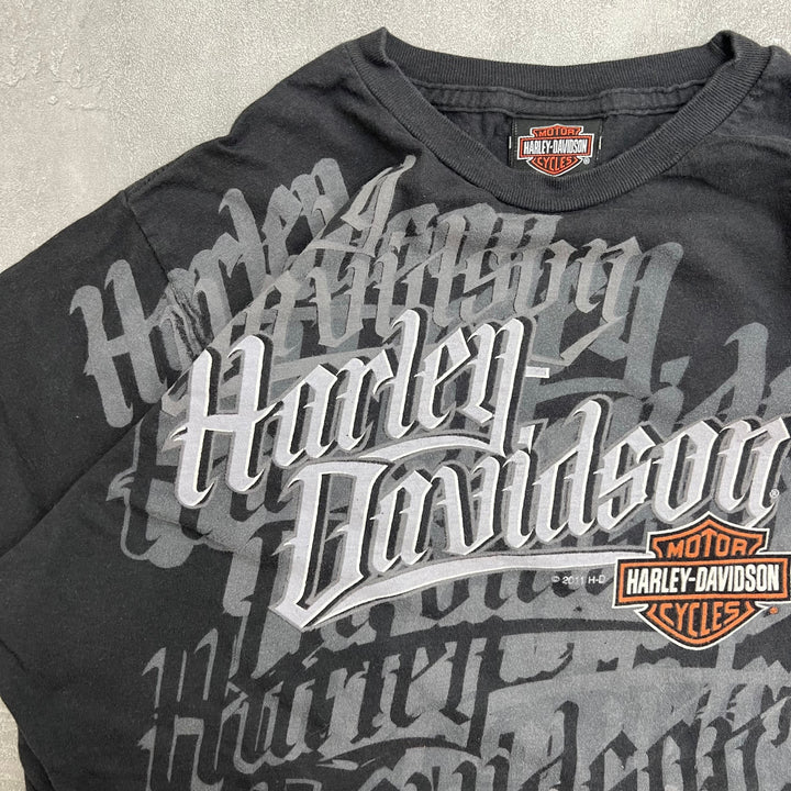 #765 10's Harley-Davidson/ハーレーダビッドソン Tee/Tシャツ サイズM