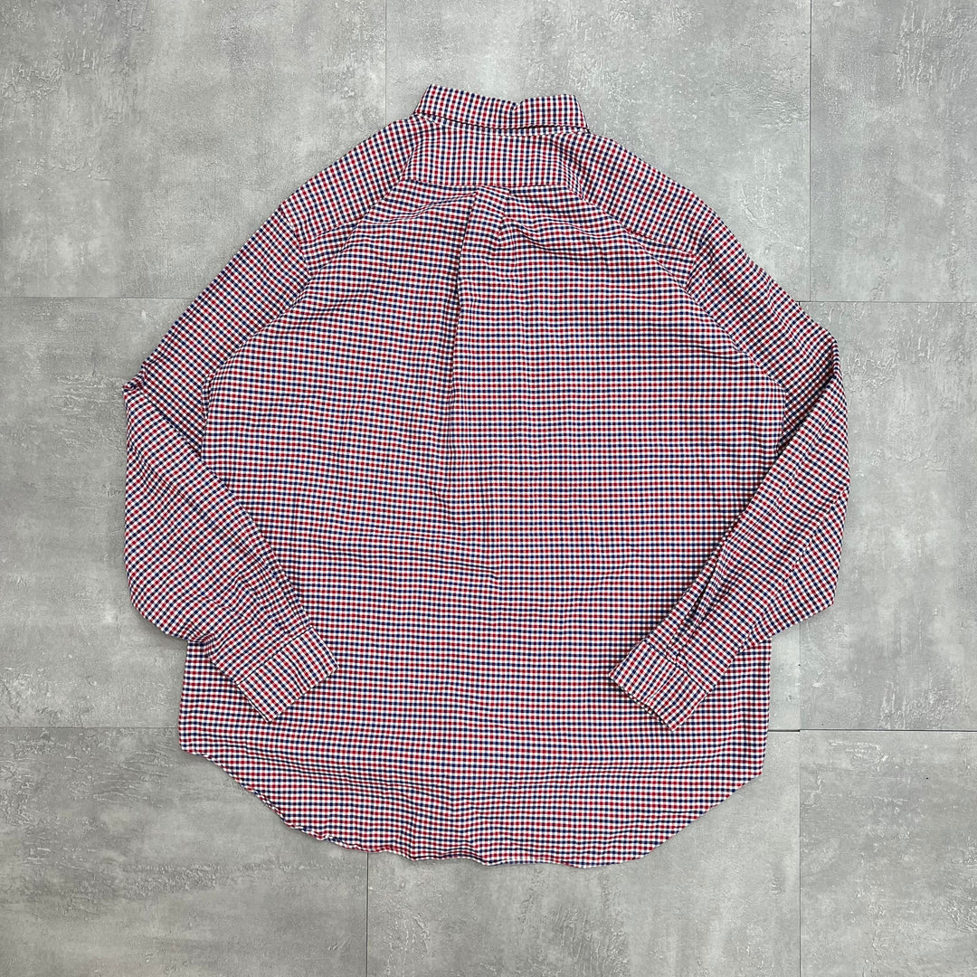 #946 Ralph Lauren/ラルフローレン L/S Check Shirts/チェックシャツ サイズXL