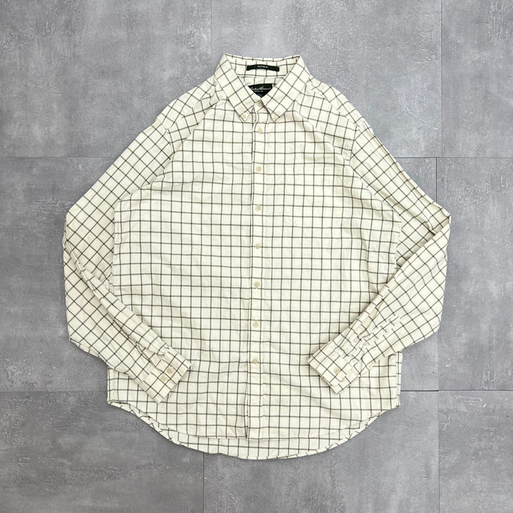 #947 Eddie Bauer/エディーバウアー L/S Check Shirts/チェックシャツ サイズXL