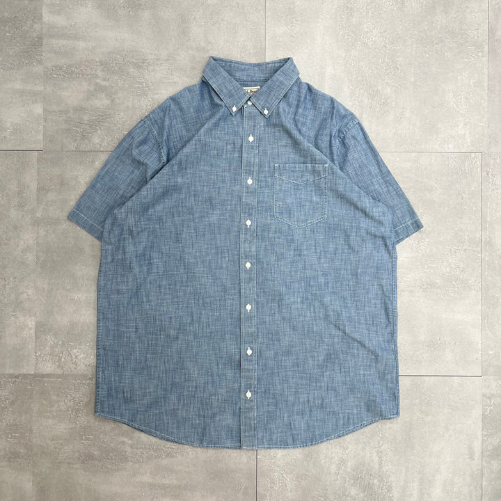 #404 L.L.Bean/エルエルビーン Solid Shirts／ソリッドシャツ サイズXL