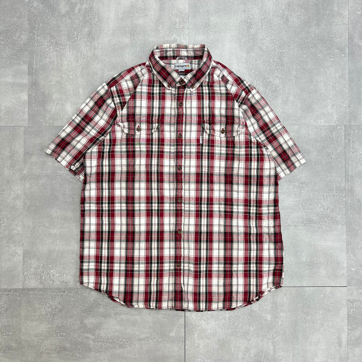 #884 Carhartt/カーハート Check Shirts/チェックシャツ サイズXL