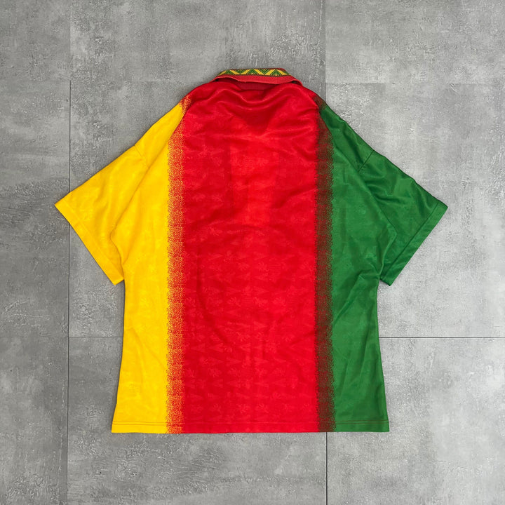 #996 Cameroun/カメルーン team Football／フットボール Tee サイズL