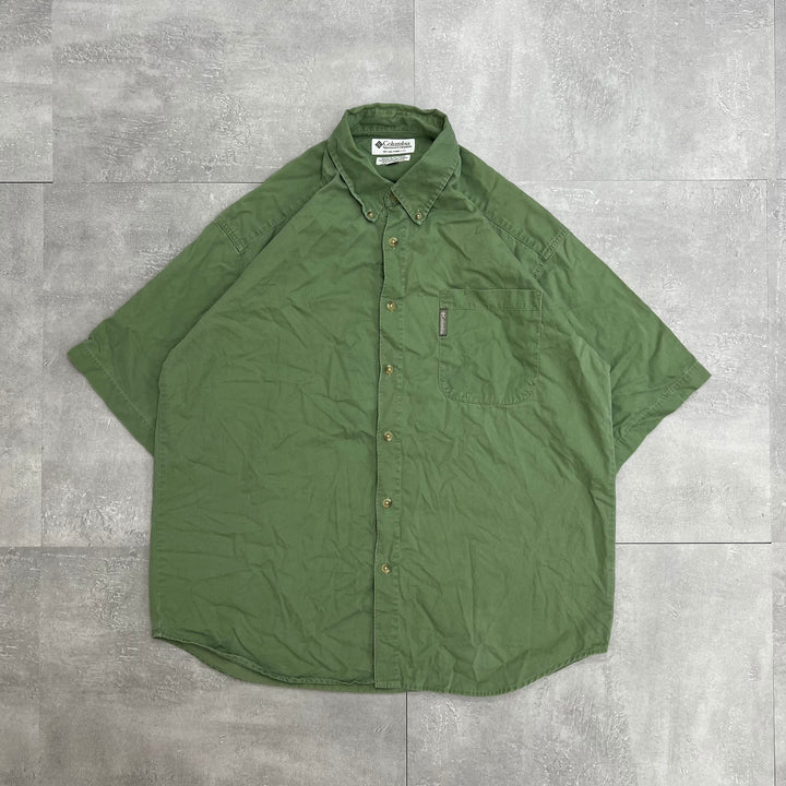 #496 Columbia／コロンビア Solid Shirts／ソリッドシャツ サイズL