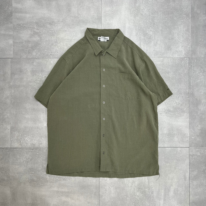 #487 Columbia/コロンビア Check Shirts／チェックシャツ サイズXL