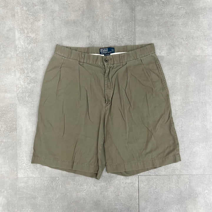 #387 Ralph Lauren/ラルフローレン 2Tuck Shorts/2タックショーツ W33