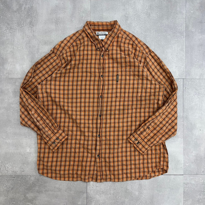 #924 Columbia／コロンビア Check Shirts/チェックシャツ サイズ XXL