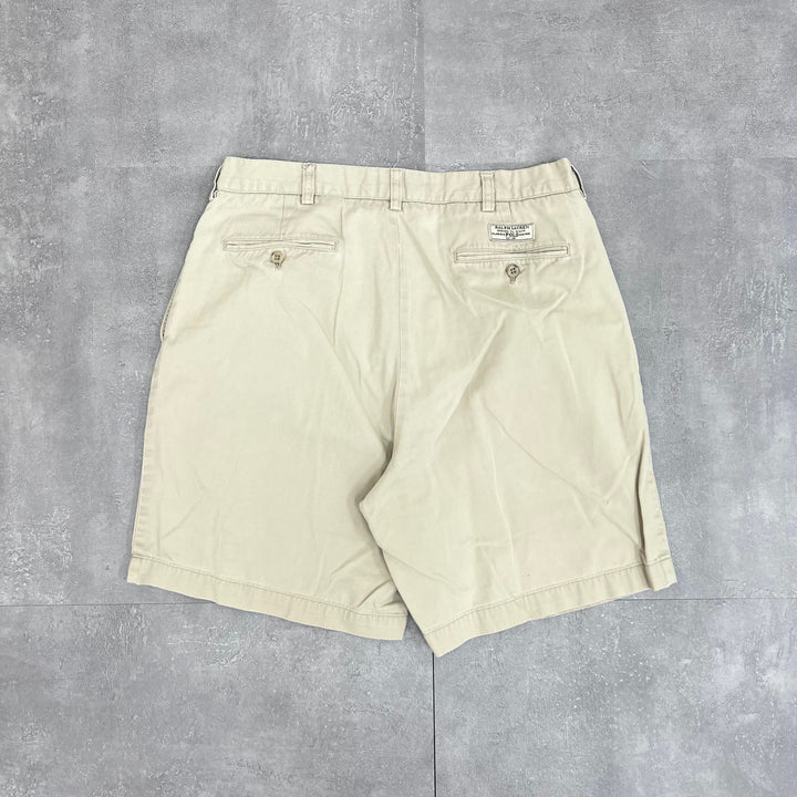 #382 Ralph Lauren/ラルフローレン 2Tuck Shorts/2タックショーツ W34