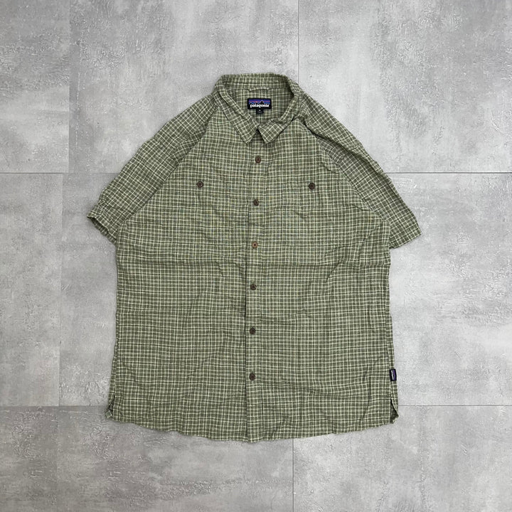 #791 Patagonia Check Shirts Size XL