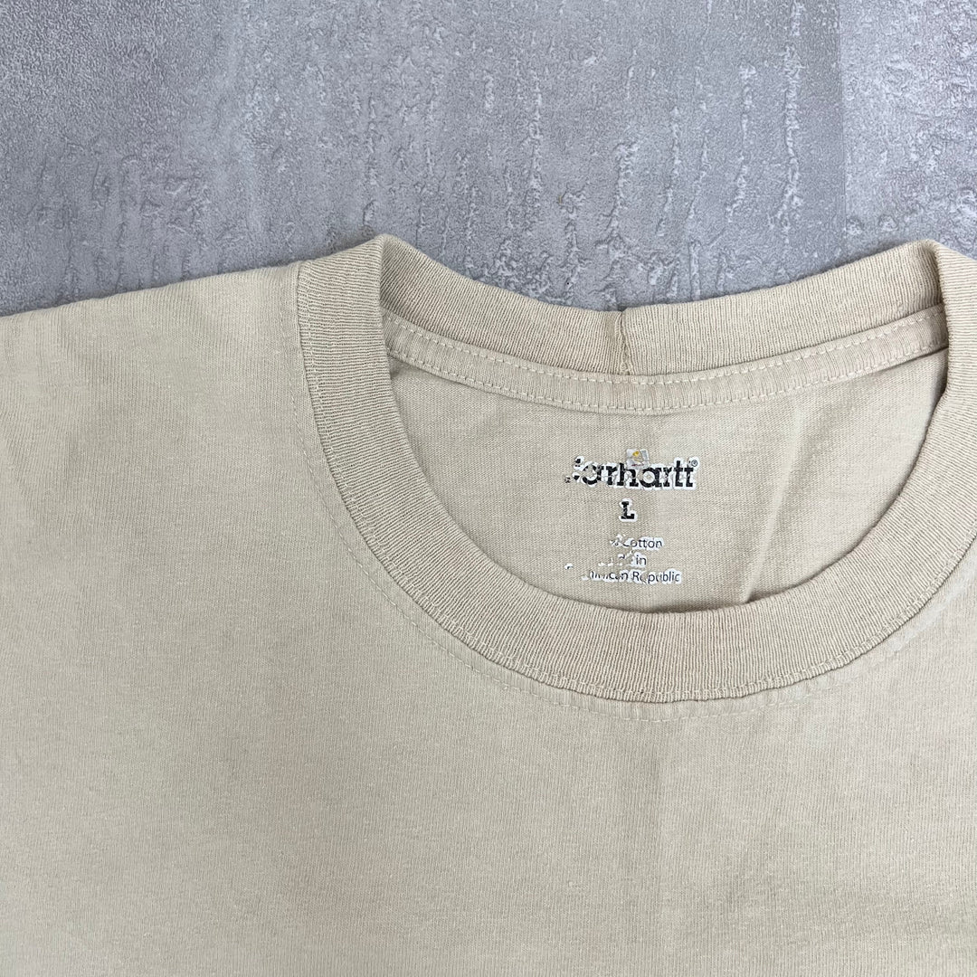 #34 Vintage Old Carhartt/Carhartt Pocket Tee Size L