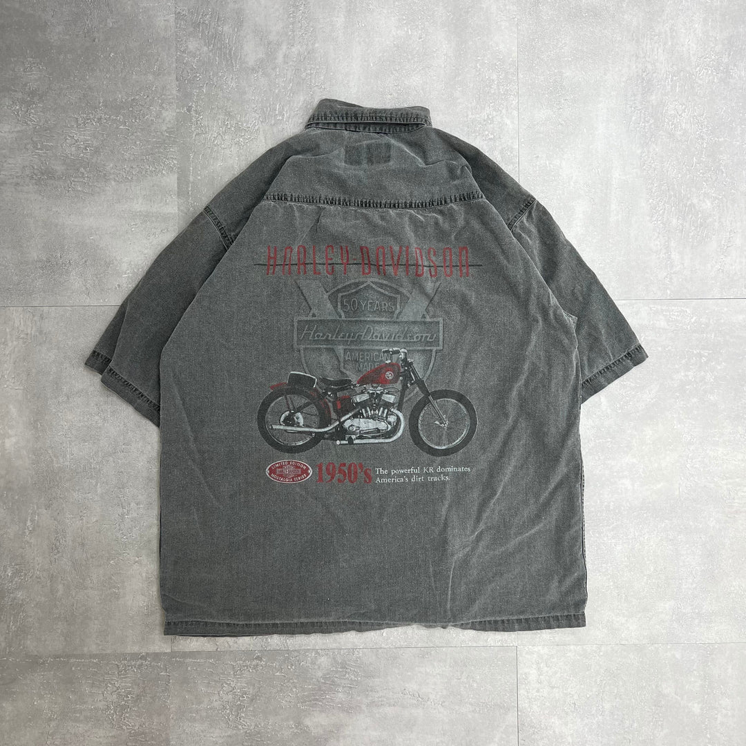 #777 Harley-Davidson/ハーレーダビッドソン S/S Shirts サイズ XL