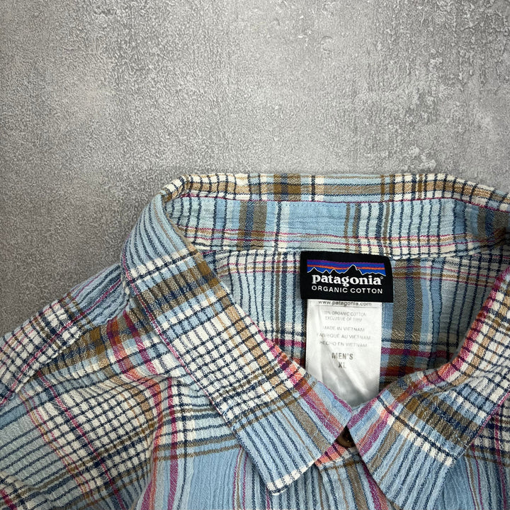 #795 Patagonia Check Shirts Size XL