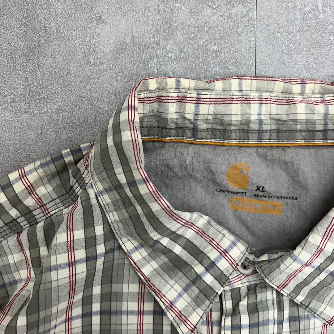 #882 Carhartt/カーハート Check Shirts/チェックシャツ サイズXL